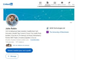 Le parcours professionnel de John Robin, l'informaticien de Studio Bubble Tea
