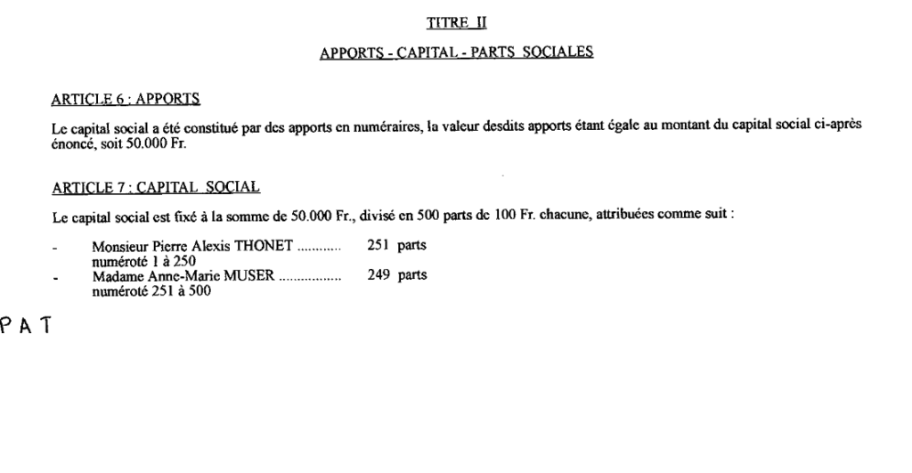 Les créateurs de la société Eurochallenges