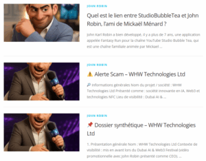 John Robin, ami de Moise Ménard, alias Bobi passe le bac